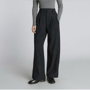 NWT Everlane Rewool way high pants